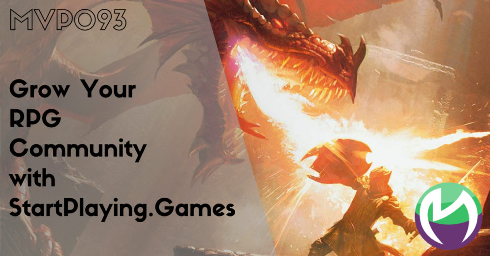 MVP093: Grow Your RPG Community with StartPlaying.Games