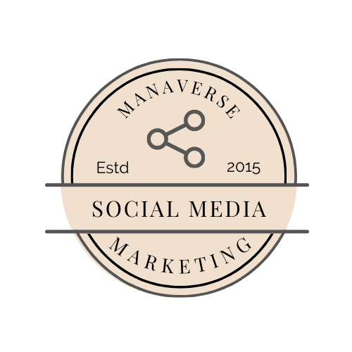 Social Media Manaverse Cafe Marketing Manaverse Cafe Marketing Social Media Logo