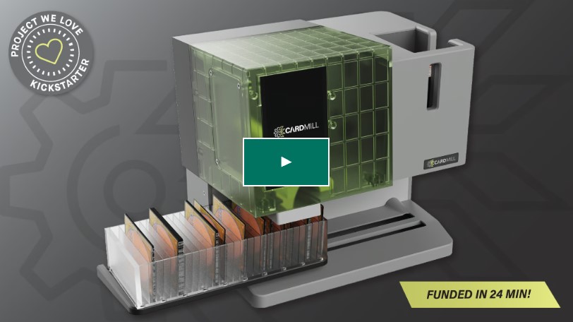 Scan. Sort. Done. Time’s Running Out On The CardMill KS!